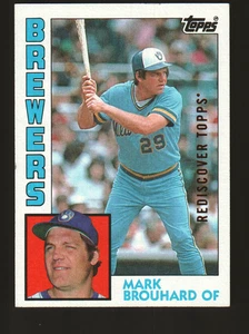 2017 Topps Rediscover 1984 Stamped Buybacks Bronze #528 - Mark Brouhard 17-893 - Picture 1 of 2