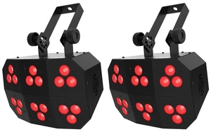 (2) Chauvet DJ WASH FX HEX ILS DMX Chase/Blinder/Wash Eye-Candy Effect Lights - Picture 1 of 11