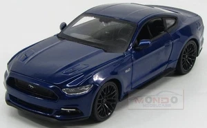 1:24 Maisto Ford Usa Mustang Coupe 5.0 Gt 2015 Blue Met MI31508BL Modellbau - Bild 1 von 2