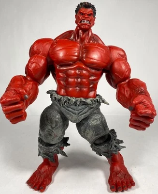 DIAMOND SELECT MARVEL COMICS RED HULK COLLECTOR EDITION ACTION FIGURE 10” - Image 1 of 4