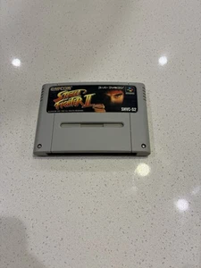 Street Fighter II 2 SFC (Nintendo Super Famicom, 1992) Solo cartucho de juego  - Imagen 1 de 1