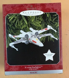 Hallmark X Wing Starfighter Star Wars Keepsake Ornament - QXI7596 - Picture 1 of 4