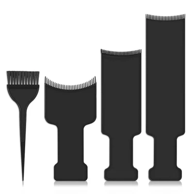 Balayage Board Set, 4 Pcs Highlighting Board and Hair Dye Brush Kit - Image 1 of 4