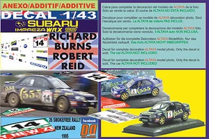 ANEXO DECAL 1/43 555 R.BURNS R.NEW ZEALAND 1995 DnF (12) - Foto 1 di 1