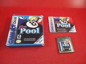 Pro Pool Nintendo Game Boy Color KOMPLETT mit Box Anleitung Spiel FUNKTIONIERT! - Bild 1 von 15