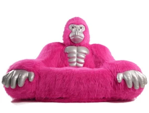 Gorilla-Shaped Inflatable Lounge Chair Sofa Durable Stylish Home Decoration - Picture 1 of 15