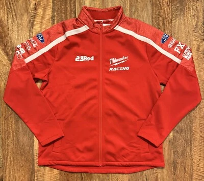 Milwaukee 23 Red Racing Jacket Mens Sz XL Official Ford V8 Supercars - Image 1 of 4