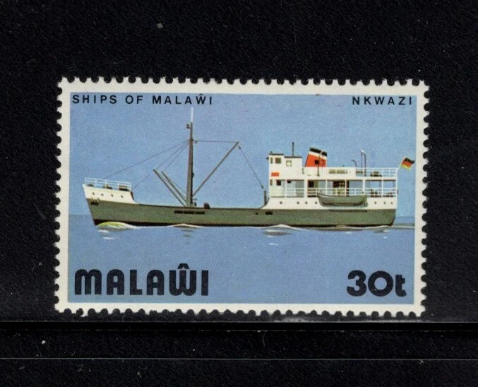 Malawi 1975 M.V. Barco Nkwazi del lago Malawi MNH SG 489 Foto 1 de 1