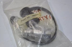 MSA Quick Fill Male Quick Disconnect w/ SAE-10 Thread & Dust Cover Part# 485391 - Picture 1 of 1