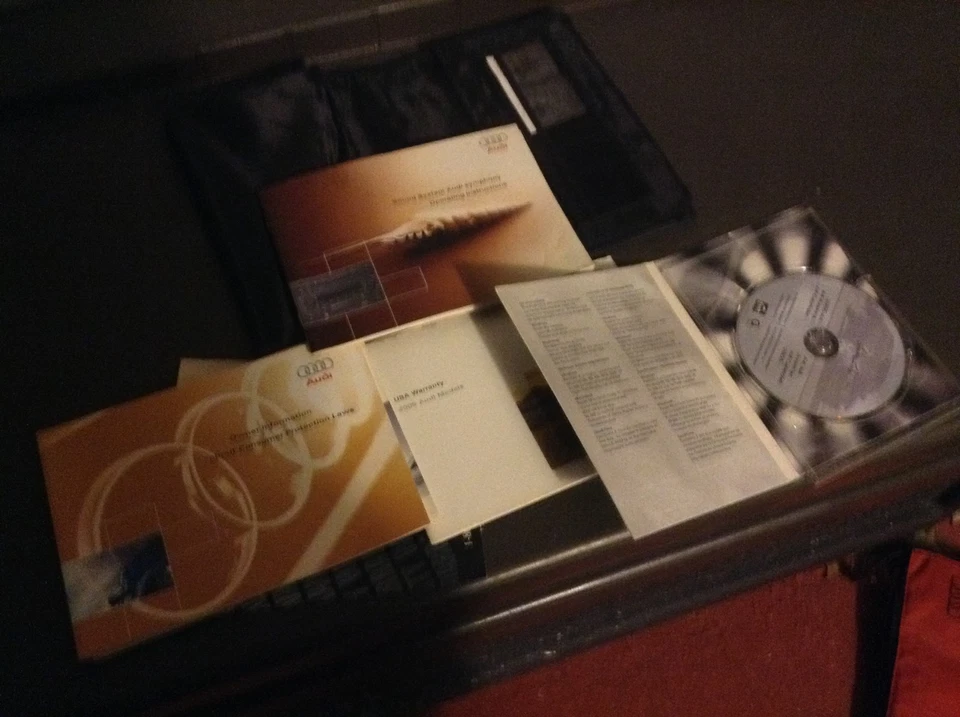 2005 Audi A4 Owners Maunal  - Image 1 of 3