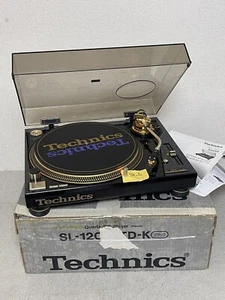Technics SL-1200LTD Limited Edition Direct Drive Turntable Gold Black Tested - Picture 1 of 24
