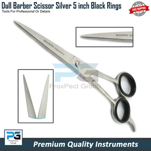 Professional Hairdressing Barber Hair Cutting Scissors Shears 5'' Dull Silver - Picture 1 of 8