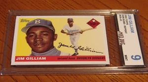 JIM GILLIAM---2004 TOPPS---DEM BUMS--MINT 9***DODGERS***Mad Dog - Picture 1 of 2