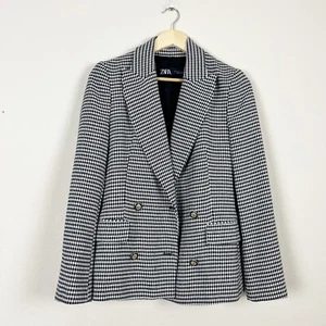Zara Houndstooth Blazer Size Small - Picture 1 of 5