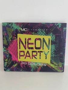 MC Cosmetics Neon Party Eyeshadow Palette 30 Shades Matte Shimmer Glitter New - Picture 1 of 4