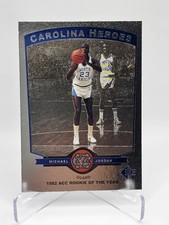 1998 98 UD SP Top Prospects Carolina Heroes Michael Jordan #H4, Tar Heels