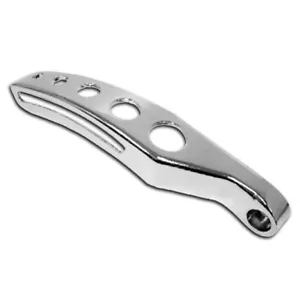 CHROME STEEL For 1979-86 CHEVY SB TOP ALTERNATOR BRACKET LONG WATER PUMP - Picture 1 of 1