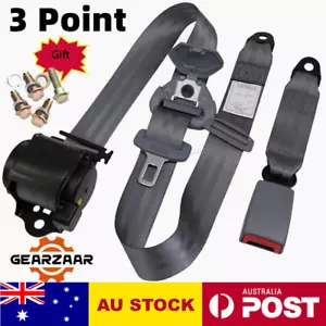 Universal fit for Toyota Seat Belt Front Rear 3 Point Safety Strap Seatbelt AUS - Picture 1 of 12