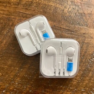 NOWE SŁUCHAWKI PRZEWODOWE USB-C typu C douszne do iPhone 16 15 Pro Max Plus 2-pak - Zdjęcie 1 z 3