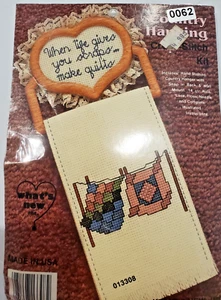 Kit punto croce vintage cosa nuova contato # 013308 scarti di trasformazione in trapunte NUOVO - Foto 1 di 3