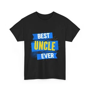 Family Matching | Father's Day | Retro Best Uncle Ever T-Shirt - Picture 1 of 15
