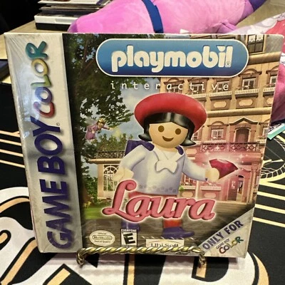 Playmobil Laura (Nintendo Game Boy Color, 2000) NEW SEALED! Rare! - Image 1 of 4
