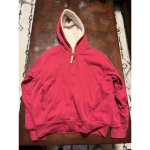 C.E. Schmidt Work Wear Fit For HER Sz Small Rose Full Zip Hoodie - Picture 1 of 8