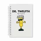 Mr Men A5 Notebook Dr Twelfth Lined Wiro Journal Note Pad Stationery 100 Sheets