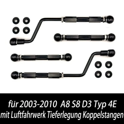 Koppelstangen Airmatic Tieferlegung Luftfahrwerk für Audi A8 4E D3 S8 2003-2010 - Bild 1 von 4