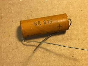 NOS Vintage 1950s Cornell Dubilier 8 uf 450v Axial Paper Capacitor (Qty) - Picture 1 of 9