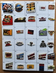 *PICK-A-PIN* INDY 500 FORMULA 500 IROC Lapel Hat Pin- Various Styles Foyt Unser - Picture 1 of 31