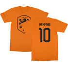 Memphis 10 Jersey Style - Netherlands Soccer Cup Fan Unisex T-Shirt
