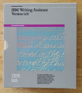 Vintage 1984 IBM PC Software Writing Assistant Disks Version 1.01 - Photo 1/14