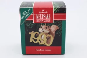 1990 Fabulous Decade Hallmark Keepsake Ornament 1. in Serie - Bild 1 von 7
