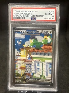 PSA 10 GEM MINT Squawkabilly ex 264/193 Paldea Evolved Holo Illustration Rare - Bild 1 von 10
