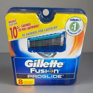 NEW Gillette Fusion Proglide Refill Razor Blade Cartridges, 8 Ct. Sealed! - Picture 1 of 5