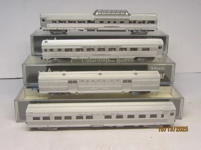 N KATO 4 CAR PASSENGER SET B #3 ONLY  MANY MORE TO COME SANTA FE - Image 1 of 4