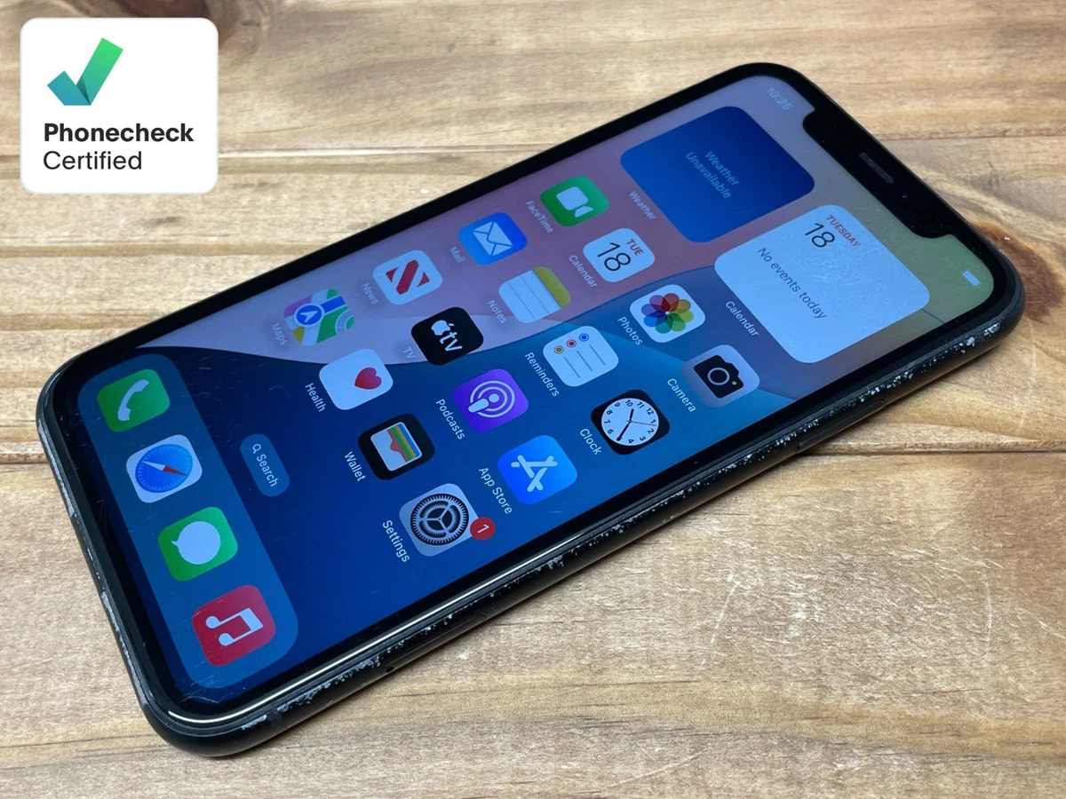 Las mejores ofertas en Apple iPhone XR Negro celulares y