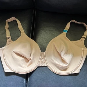 Neu ohne Etikett Vanity Fair Minimizer-BH mit glattem Bügel hinten beige 76080 Gr. 36DDD - Bild 1 von 6