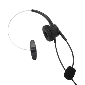 USB Headset With Mic Noise Cancelling Volume Control For Business Meetings S Fit - Afbeelding 1 van 24