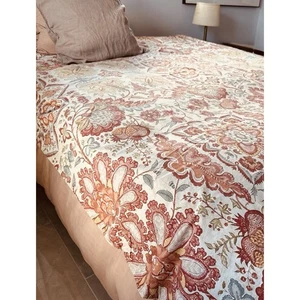 Pottery Barn Deidre Palampore Bettbezug Rot Zwilling Seltener Fund - Bild 1 von 12