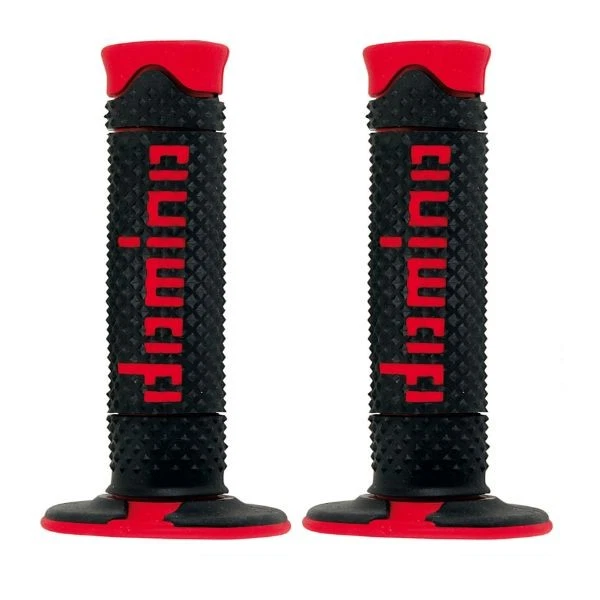 Empuñaduras Domino Negro Rojo A260 para Yamaha YZ400F YZ426F YZ465F (Todas) Foto 1 de 1