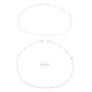 2 Piezas Gafas Cadena Accesorios Cadenas para Gafas Miss Cuello Soporte Ojo - Imagen 1 de 12