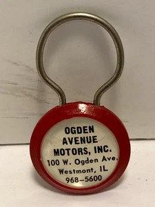 Lincoln Mercury Ogden Motors Westmont IL - Vintage Schlüsselanhänger Anhänger - Bild 1 von 2