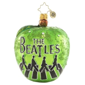 Adorno Christopher Radko “Abbey Road Apple” *NUEVO* - Imagen 1 de 5