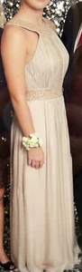 Stunning Silk Beaded 'George' Formal Ball Gown Size 6 - Picture 1 of 10