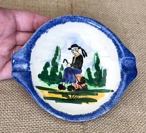Vintage GF Desvres Franzose Aschenbecher Schmuckschale handbemalt französische Kunst - Bild 1 von 3