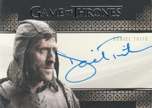 JUEGO DE TRONOS LA SERIE COMPLETA - AUTÓGRAFO DANIEL TUITE (LOTHAR FREY) VL - Imagen 1 de 1