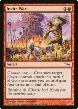 FOIL Incite War | MtG Magic Mirrodin | English | Near Mint