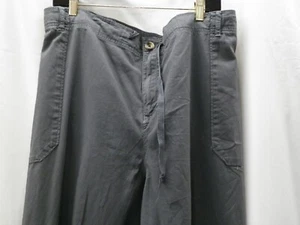 Sonoma Women's Plus 4X Mid Rise Charcoal Tapered Jogger Pants - Picture 1 of 8